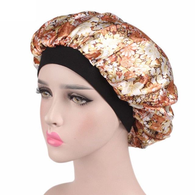 Silk Satin bonnet