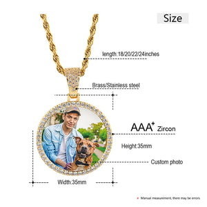 Custom Photo Pendant Necklace