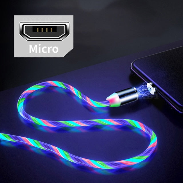 LED Glow Charger Cable