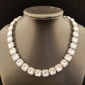 Square CZ stone set