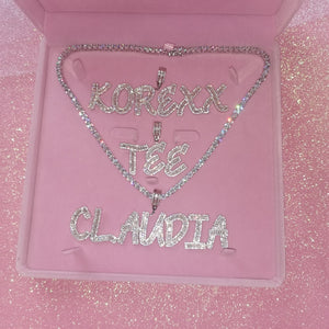 Custom Name Words Necklace