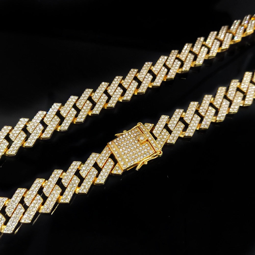 20MM Miami Cuban Necklace & Bracelet