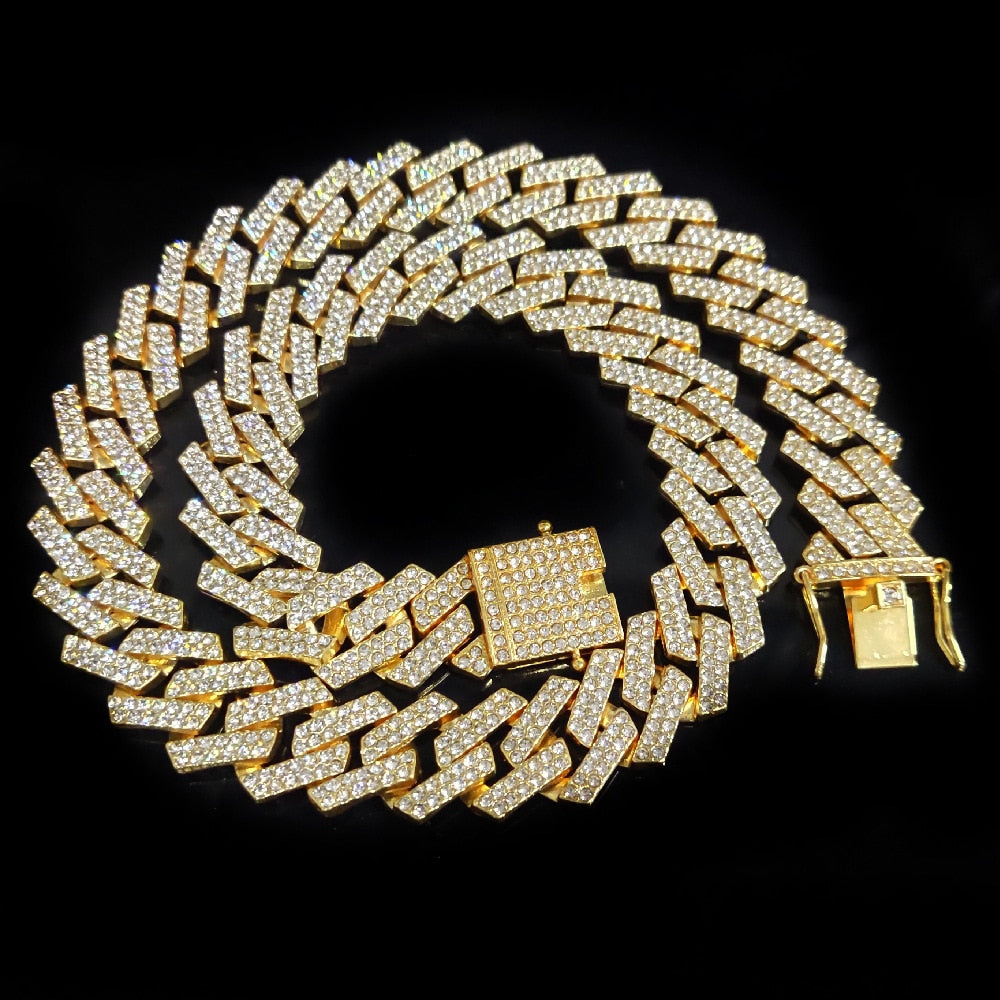 20MM Miami Cuban Necklace & Bracelet