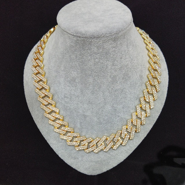 20MM Miami Cuban Necklace & Bracelet